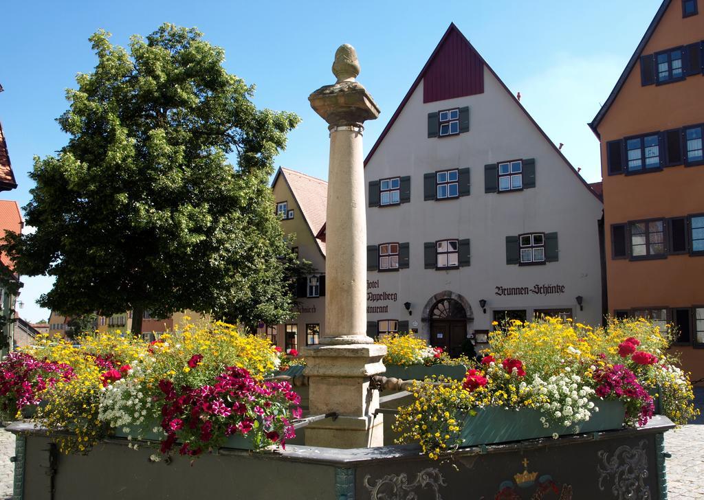 Hotel Haus Appelberg Дінкельсбюль Екстер'єр фото